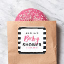 Search for pink white stripe stickers Black and white stripes