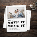 Search for funny moving announcement cards Modern
