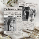 Search for newspaper invitations Vintage