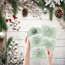 Search for all in one christmas invitations Green
