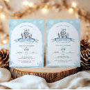 Search for ice princess invitations Blue