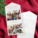 Search for all in one christmas invitations Gold