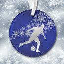 Search for boys soccer christmas tree decorations Sport