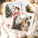 Search for red ribbon christmas cards Simple