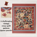 Search for patchwork puzzles Crazy quilt
