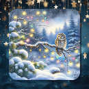 Search for winter forest stickers Watercolor illustration