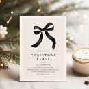 Search for black tie christmas invitations Elegant