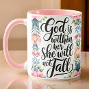 Search for god is within her mugs Inspirational