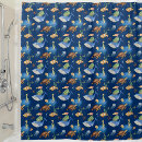 Search for whale shower curtains Fish
