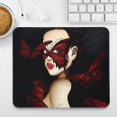 Search for ruby red mousepads Black