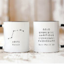 Search for aries zodiac mugs Black and white