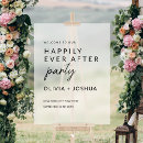 Search for happily ever after wedding signs Simple