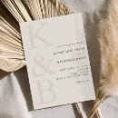 Search for ivory wedding invitations Modern