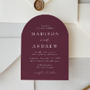 Search for elegant purple wedding invitations Calligraphy