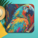 Search for colourful parrot stickers Macaw