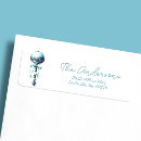 Search for boy shower return address labels Simple