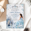 Search for cinderella quinceanera invitations Mis quince anos