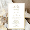 Search for vintage wedding programs Calligraphy