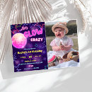 Search for lets glow crazy party invitations Bright