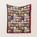 Search for red photo blankets Create your own