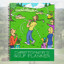 Search for funny sport office supplies Golfer