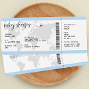 Search for boarding pass baby shower invitations Passport