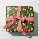 Search for folk art christmas wrapping paper Cute