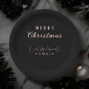 Search for vintage christmas plates Typography