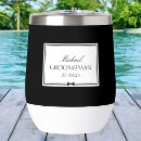 Search for groomsmen gifts Black and white