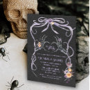 Search for goth baby shower invitations Watercolor