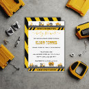 Search for under construction baby shower invitations Transportation