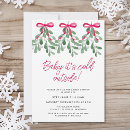 Search for mistletoe invitations Winter