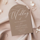 Search for earthy wedding invitations Beige