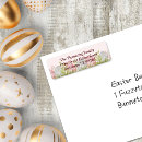 Search for happy easter return address labels Green