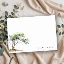 Search for tree thank you cards Simple minimal