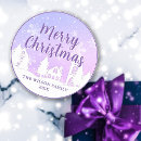 Search for purple merry christmas stickers Snowflakes