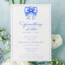 Search for victorian invitations Blue and white