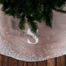Search for blush pink tree skirts Glitter