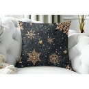 Search for grey and gold cushions Snowflakes