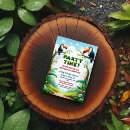 Search for macaw birthday invitations Rainforest