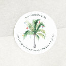 Search for beach address stickers Minimalist