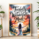 Search for fearfully and wonderfully made posters Psalm 139 14
