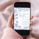 Search for blue butterfly invitations Wildflower