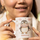 Search for watercolor penguin mugs Whimsical