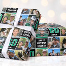 Search for green and black wrapping paper Happy birthday