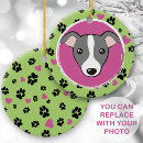 Search for italian greyhound christmas tree decorations Dog