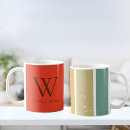 Search for initial w mugs Trendy