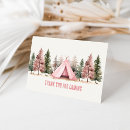 Search for camping thank you cards Pink