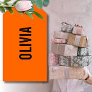 Search for orange gift tags Trendy