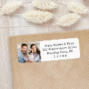 Search for with photo return address labels Elegant